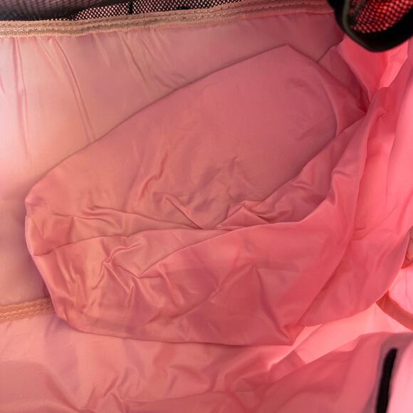 NEW Pink Duffel Weekender Tote Bag by Clementine - Picture 9 of 12
